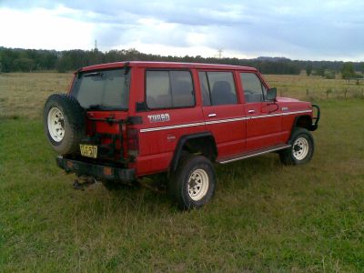 Nissan patrol mq body lift #8