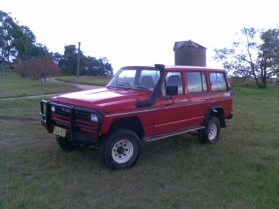 Nissan patrol mq body lift #3